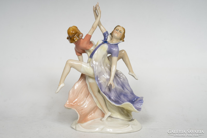 Ens porcelán táncos figura