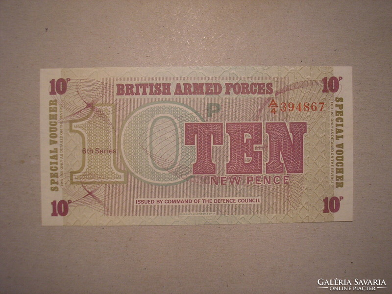 Anglia-10 új Pence 1972 UNC