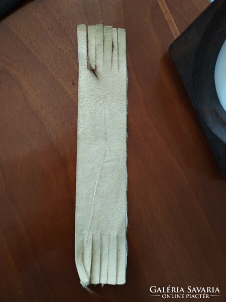 Könyvjelző + szemüveg tok  / valódi szőrme - kettő darabos szett