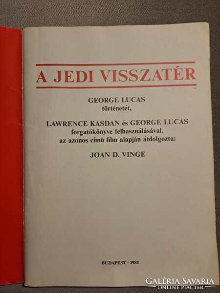 A jedi visszatér, Star Wars