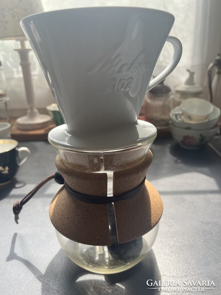 Melitta porcelán kávé filter - többféle