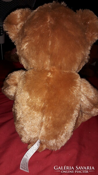 Retro minőségi - SUNKID - PIHE PUHA plüss maci TEDDY MACI 30 cm hibátlan a képek szerint