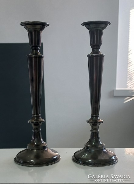 Ezüst 925 gyertyatartó pár