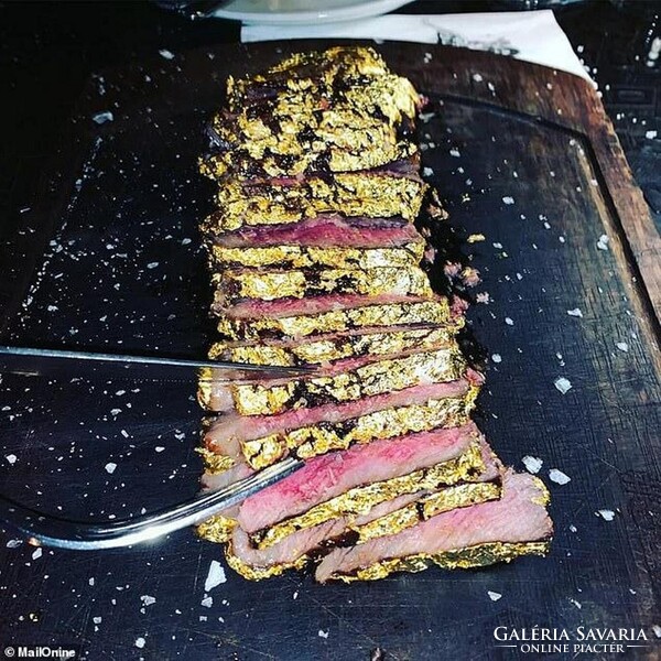 24 kt 2g ehető arany - az otthoni Michelin csillagos BBQ-