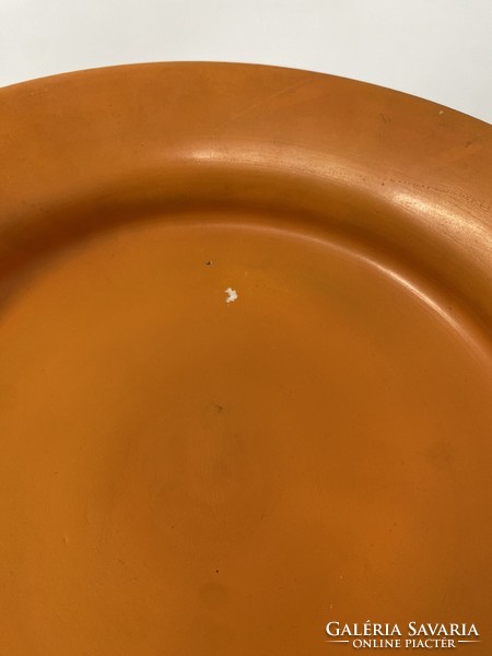 Borszéky Frigyes nagyméretű  Art Deco talpas kerámia asztalközép, kínáló, gyümölcsös tál RZ