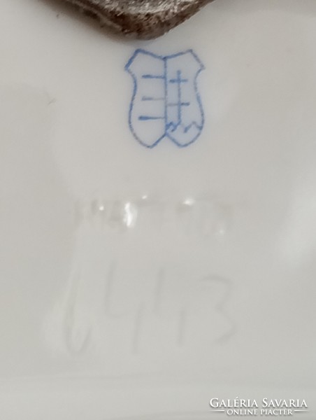 Ó_HERENDI asztali lámpa