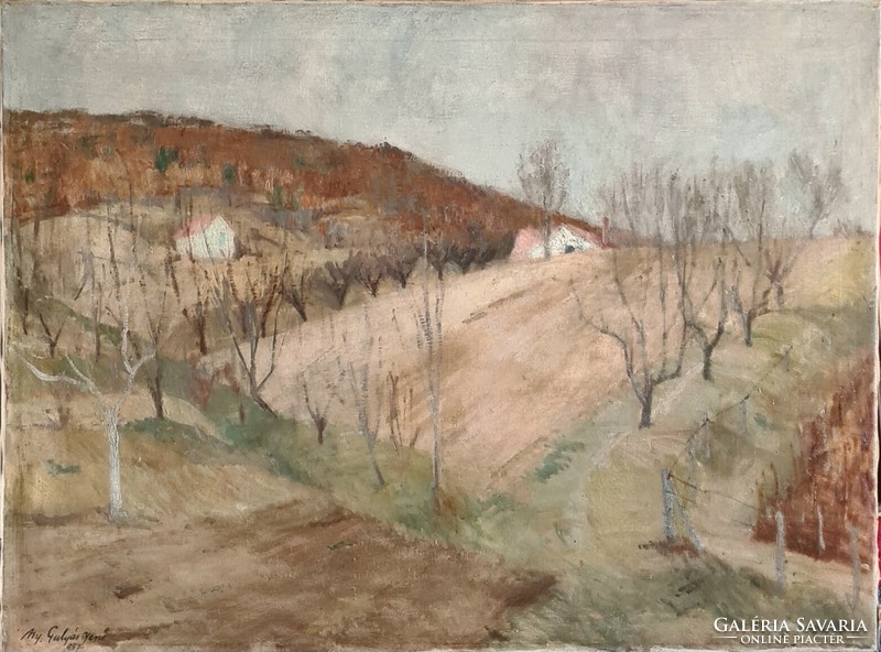 Nyárády Gulyás Jenő (1920 - 1970 : Balatoni domboldal