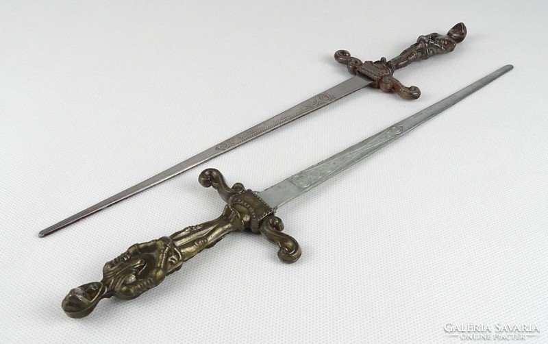 1S194 Régi levélnyitó kés tőr pár 31 cm