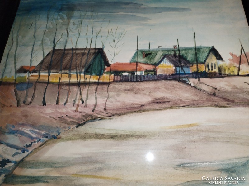 Vadász Endre Akvarell 940