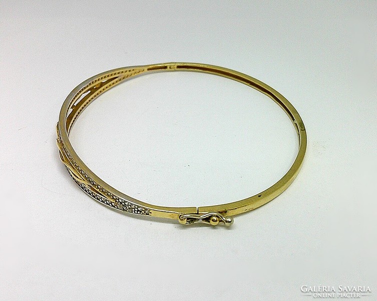 Köves arany karreif (ZAL-Au60709)