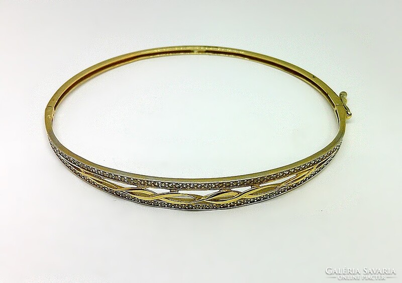 Köves arany karreif (ZAL-Au60709)