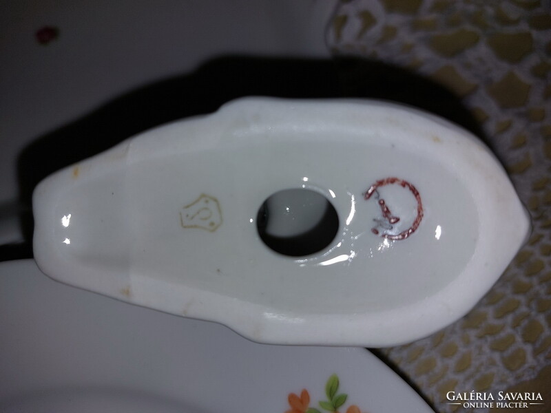 Drasche rózsaszín fülű porcelán nyúl, nyuszi