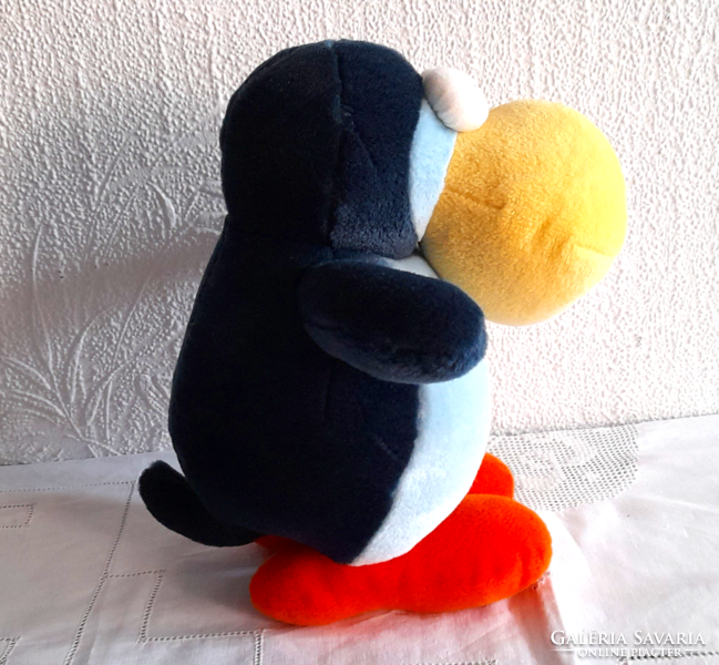 Vintage Oli Verlag Crazzy Zoo  plüss pingvin figura