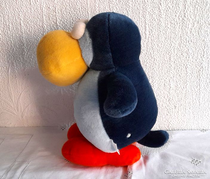 Vintage Oli Verlag Crazzy Zoo  plüss pingvin figura