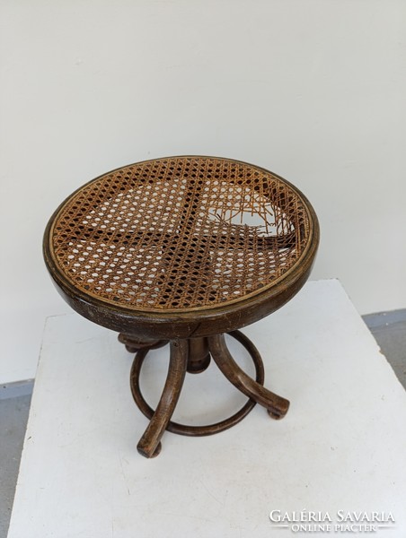 Antik zongoraszék Thonet bútor zongora szék zene fonatozása szakadt 753 9456