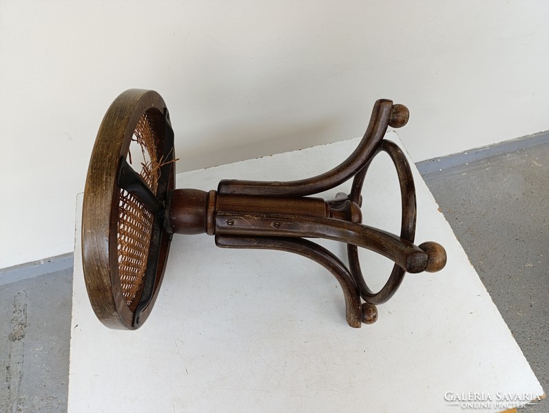 Antik zongoraszék Thonet bútor zongora szék zene fonatozása szakadt 753 9456