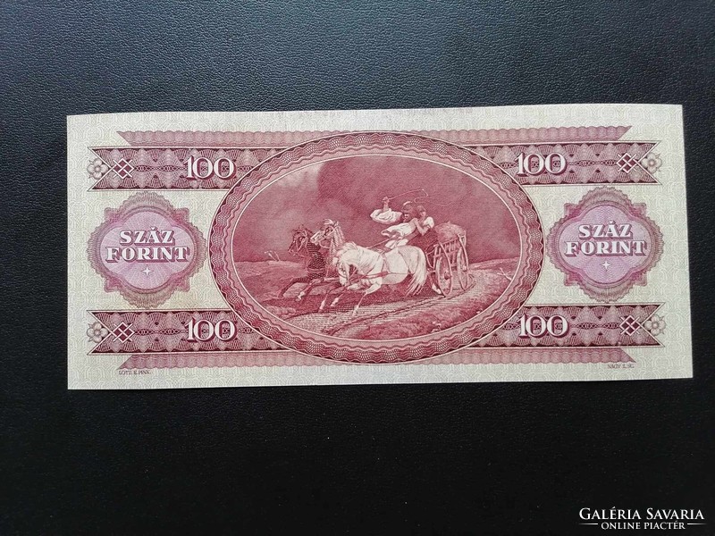 Hajtatlan Unc 100 forint 1968