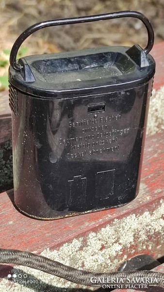 Bundeswehr katonai hordozható telefon terepi telefon FF - OB / ZB 1965