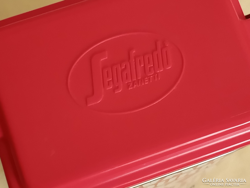 Doboz fém Segafredo Zanetti 11,5x8x22cm LIMITÁLT kiadás