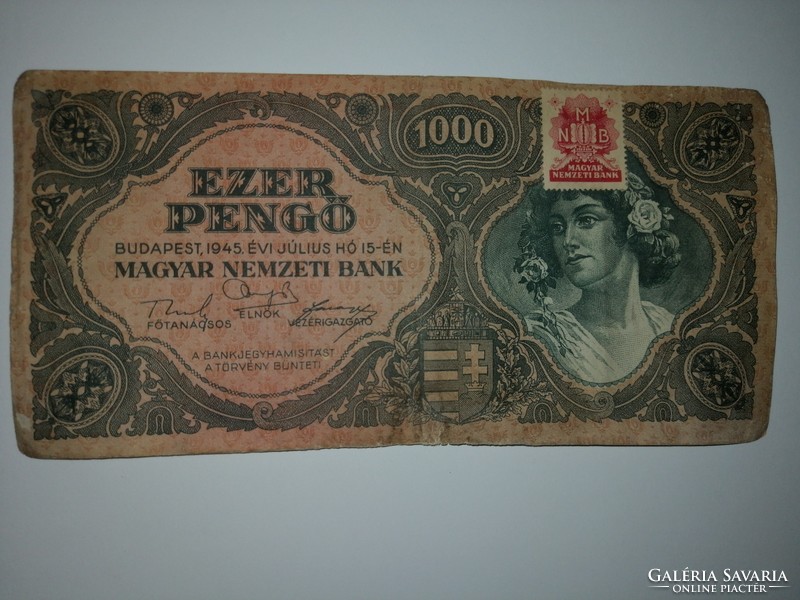 Ezer pengő 1945