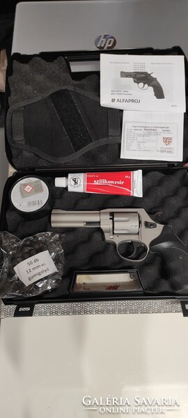 GÁZ - GUMI LÖVEDÉKES RIASZTÓ REVOLVER ALFAPROY G040