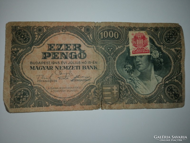 Ezer pengő 1945