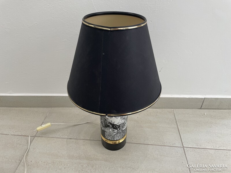Hollóházi Szász Endre lámpa modern retro mid century