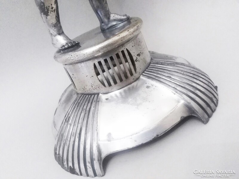 Argentor szecessziós/jugendstil szobor - feltehetöleg Hans Ofner munkája - Bécs 1905 körül