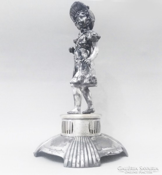 Argentor szecessziós/jugendstil szobor - feltehetöleg Hans Ofner munkája - Bécs 1905 körül