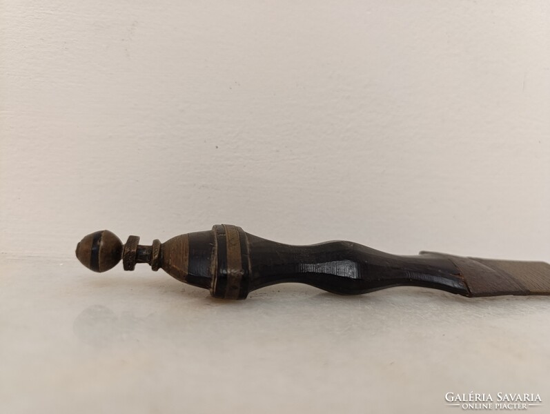 Antik afrikai patinás tuareg fegyver kés 329 9094