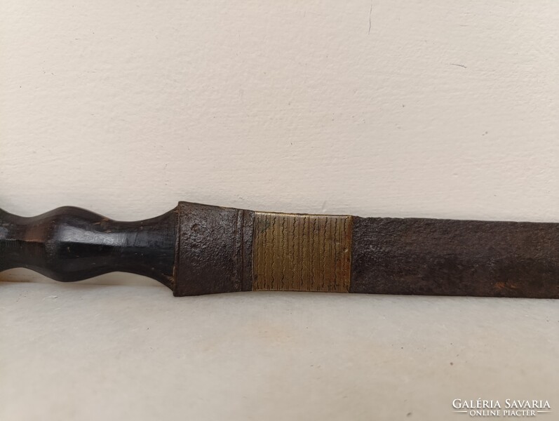 Antik afrikai patinás tuareg fegyver kés 329 9094