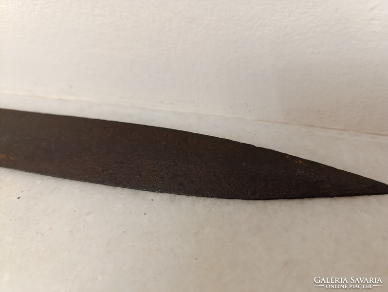 Antik afrikai patinás tuareg fegyver kés 329 9094