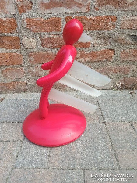 Pop art Raffaele Iannelo Red Voodoo  késblokktartó / Vintage Decor