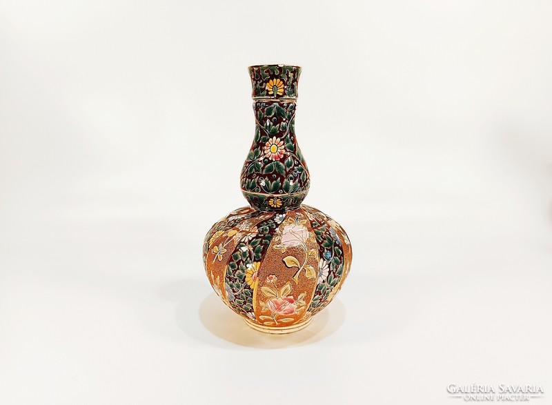 FISCHER J. ANTIK PORCELÁN VÁZA ,25 CM MAGAS (R024)