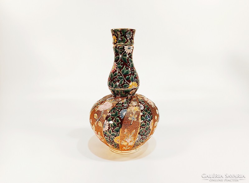 FISCHER J. ANTIK PORCELÁN VÁZA ,25 CM MAGAS (R024)