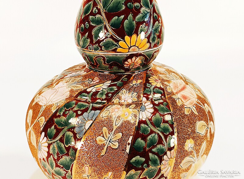 FISCHER J. ANTIK PORCELÁN VÁZA ,25 CM MAGAS (R024)