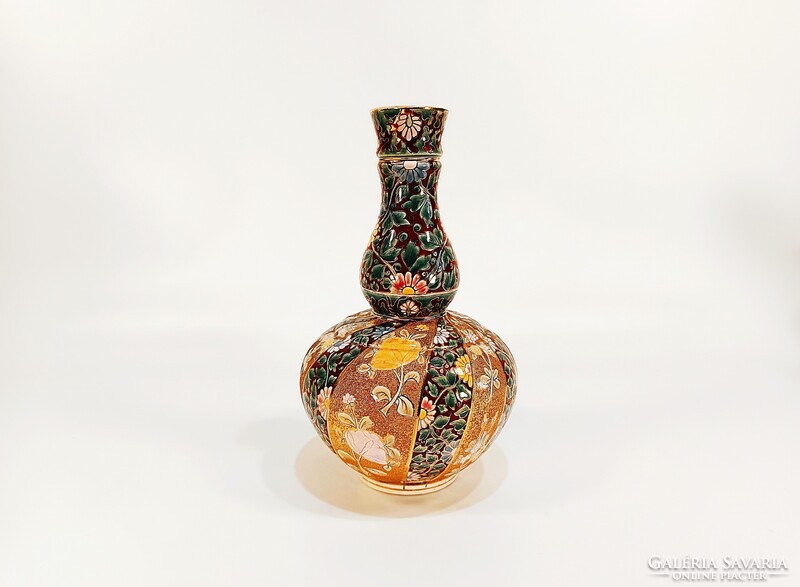 FISCHER J. ANTIK PORCELÁN VÁZA ,25 CM MAGAS (R024)