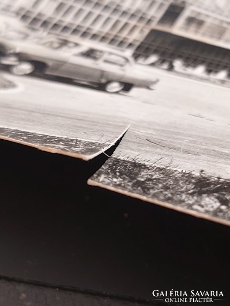 Régi képeslap fotó levelezőlap 1969 Miskolc Egyetem autók