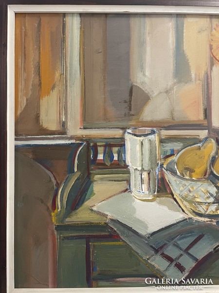 Baticz Levente (1941- ) EREDETI 73x93 cm olajfestménye