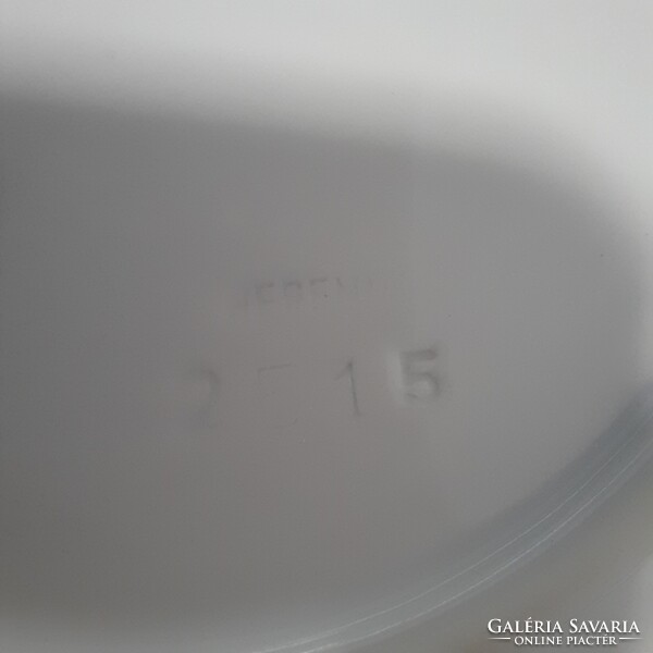 Fehér Herendi porcelán süteményes, desszertes készlet