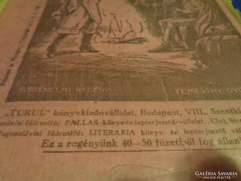 Cinka Panna , régi  regény újság , 15 db . / egyenként  is eladó  /