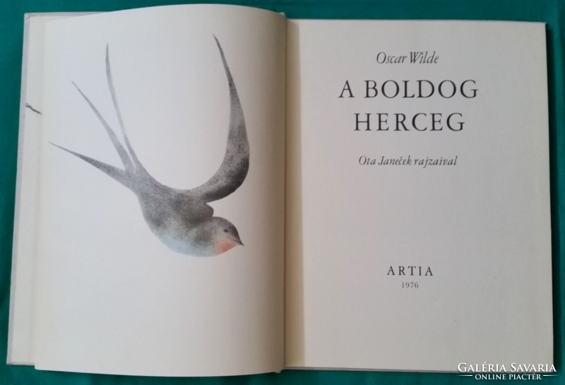 'Oscar Wilde: A boldog herceg - Irodalom / Szépirodalom / Regény, Novella, Elbeszélés