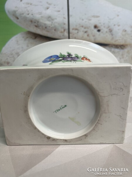 Herendi Tertia Oroszlán Körmös Talpas Porcelán Váza A85