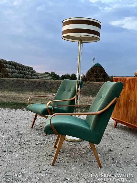 Csodaszép régi különleges karfáju fotel Armchair by Jaroslav Smidek for Ton, Czech Republic, 1960s