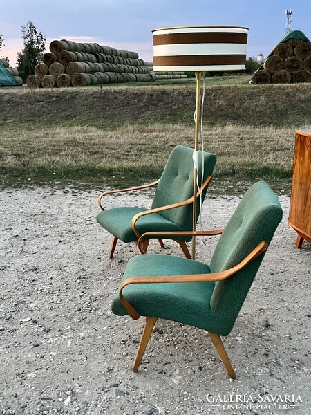 Csodaszép régi különleges karfáju fotel Armchair by Jaroslav Smidek for Ton, Czech Republic, 1960s