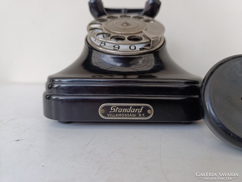 Antik telefon 1935 asztali tárcsás CB 35 asztali magyar távbeszélő készülék 9564