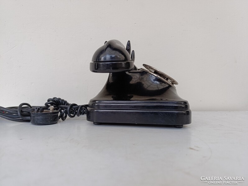 Antik telefon 1935 asztali tárcsás CB 35 asztali magyar távbeszélő készülék 9564