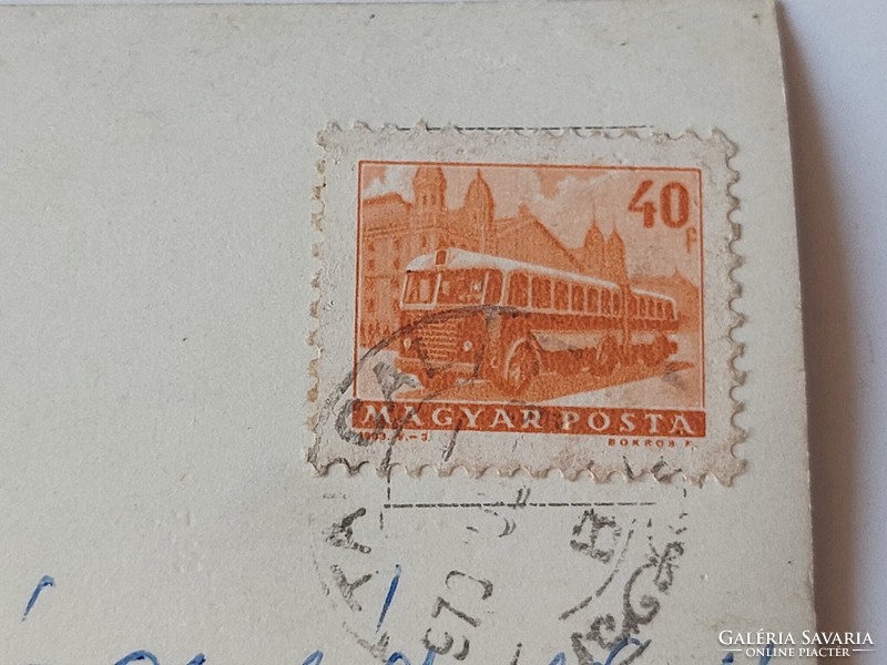 Régi képeslap fotó levelezőlap 1970 Tarcal