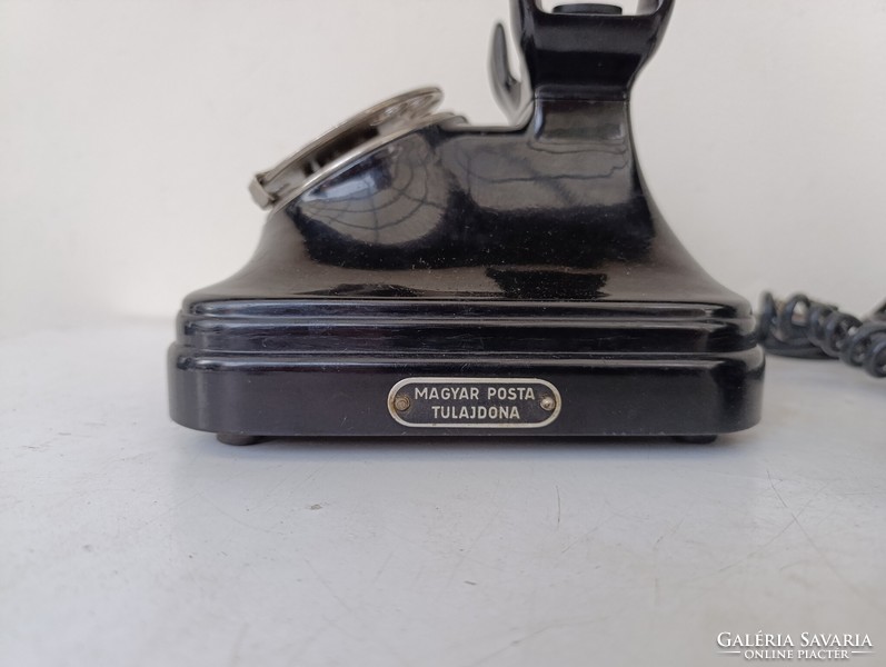 Antik telefon 1935 asztali tárcsás CB 35 asztali magyar távbeszélő készülék 9564