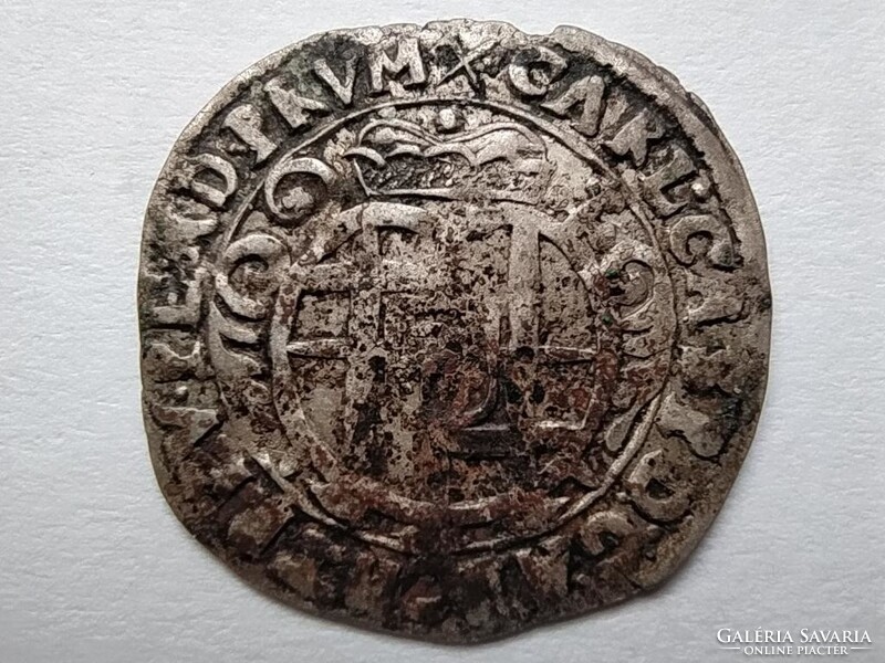 Német Államok Trieri érsekség Charles Kaspar (1652-1676) Ezüst 1/2 Albus 1658